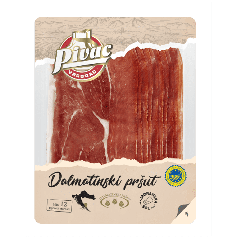 Schinken/ Prsuta - 500g Pivac Geschnitten/Narezan