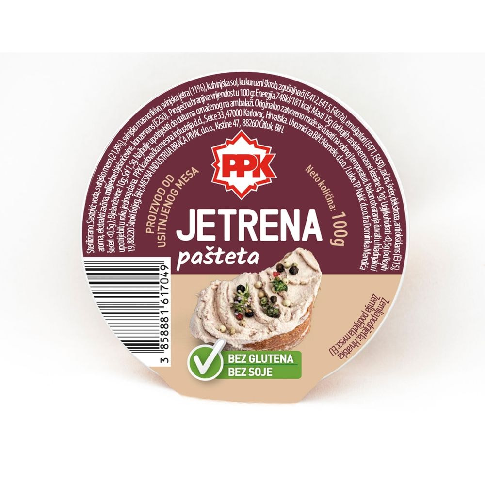 Pivac Jetrena Pastena - 100g Leberpastete