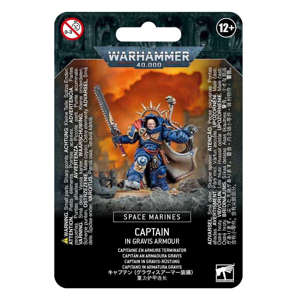 SPACE MARINES: CAPTAIN IN GRAVIS ARMOUR