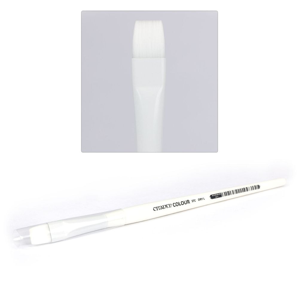 ČOPIČ: SYNTHETIC DRYBRUSH (LARGE)