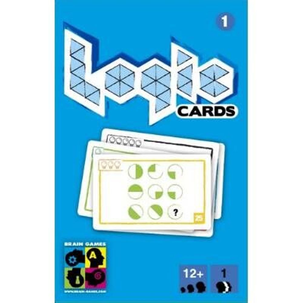 Logic Cards - modre