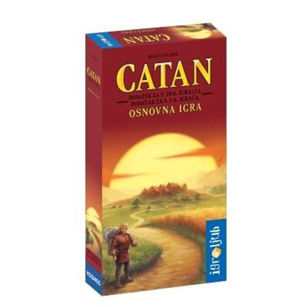 Naseljenci otoka Catan - Razširitev za 5 in 6 igralcev (Slovenska izdaja)