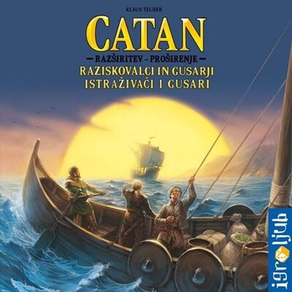 Naseljenci otoka Catan -  Raziskovalci in gusarji (Slovenska izdaja)
