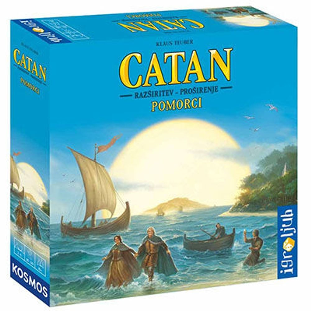Naseljenci otoka Catan - Pomorci (Slovenska izdaja)