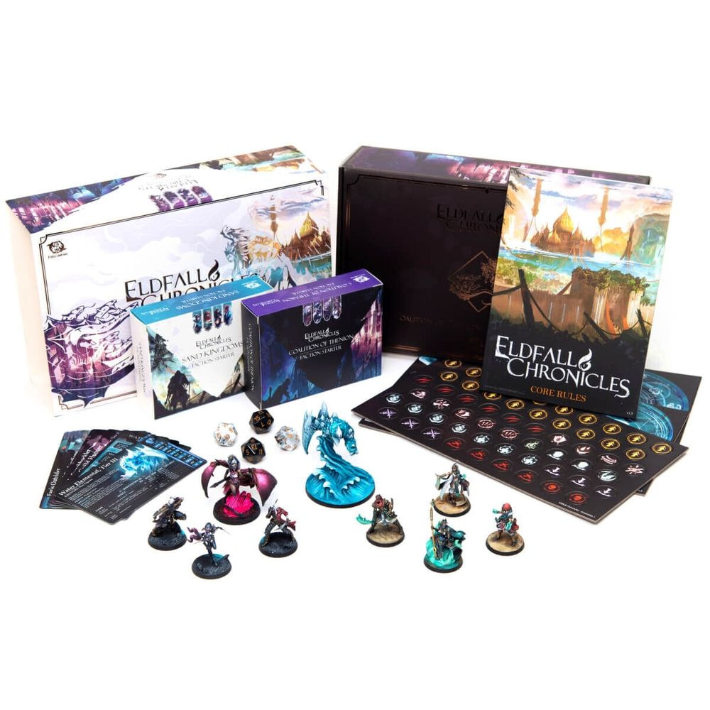 Two Player Starter Set: Coalition of Thenion vs Sand Kingdoms NEW
