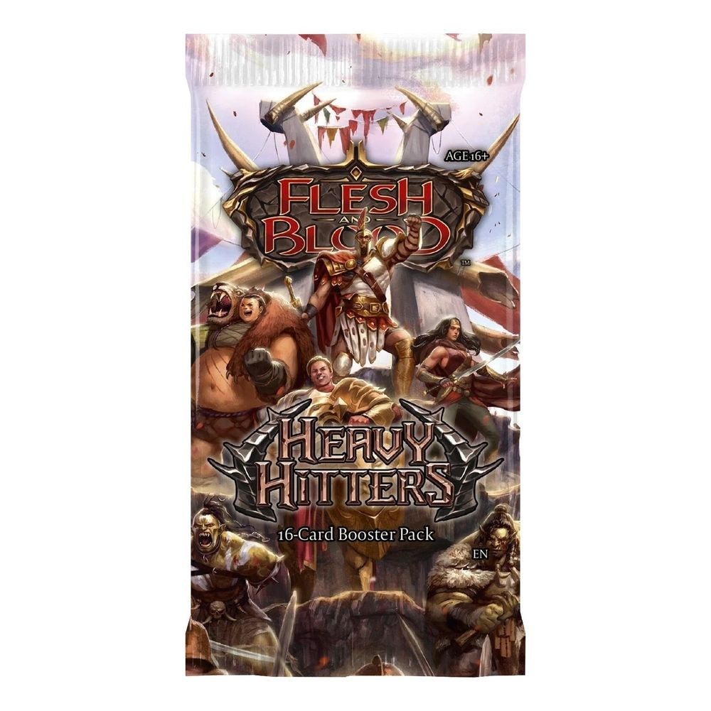 Flesh and Blood CCG: Heavy Hitters Booster