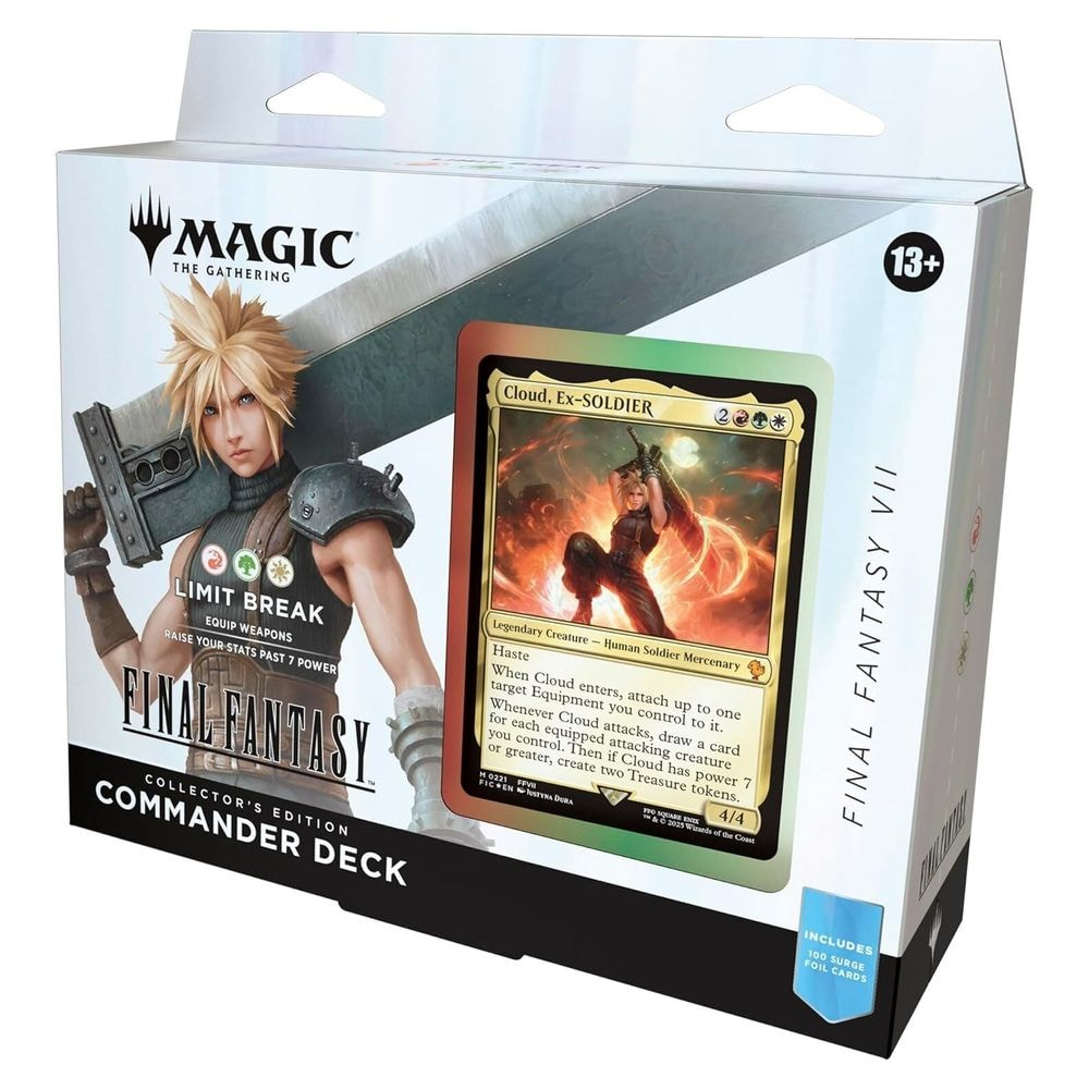 Magic: The Gathering Collectors Edition FINAL FANTASY VII Commander Deck - Limit Break