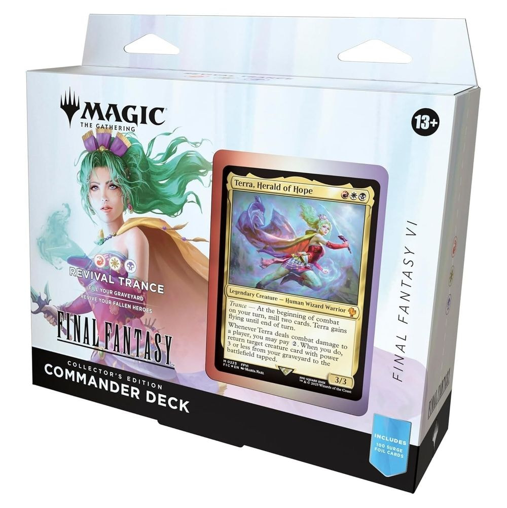 Magic: The Gathering Collectors Edition FINAL FANTASY VI Commander Deck - Revival Trance