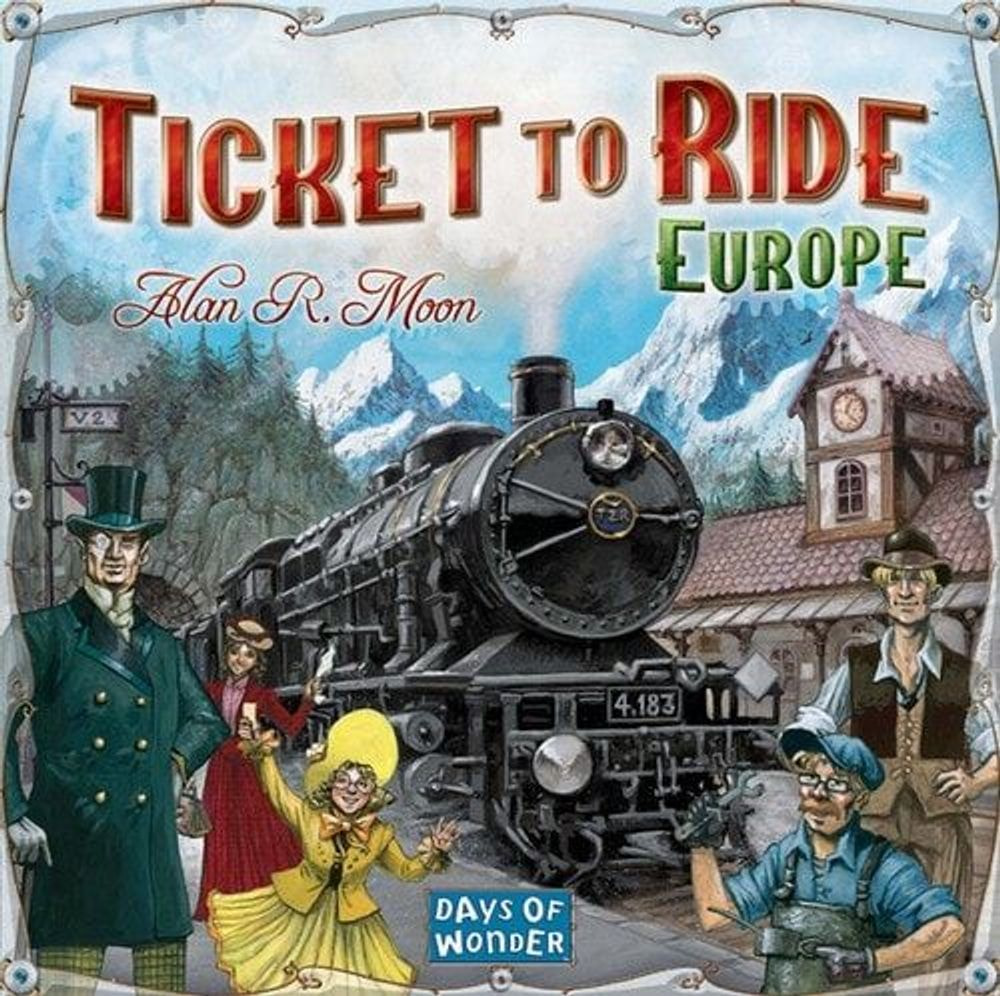 Ticket to Ride Europe (Slovenska izdaja)