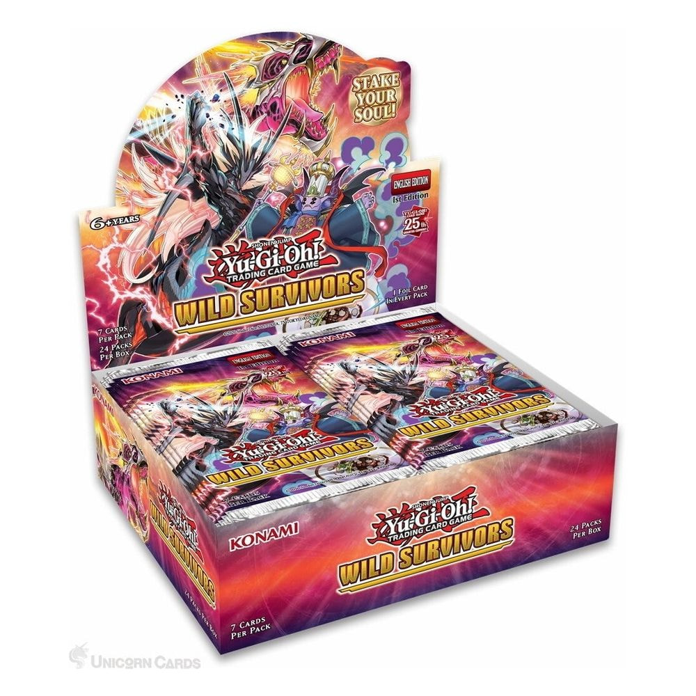 Yu-Gi-Oh! TCG: Wild Survivors Booster Pack BOX