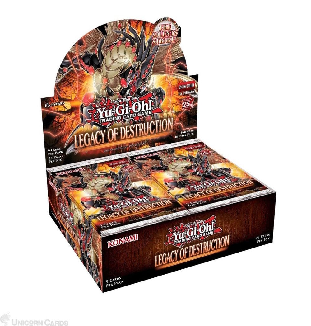 Yu-Gi-Oh! TCG: Legacy of Destruction Booster Pack BOX