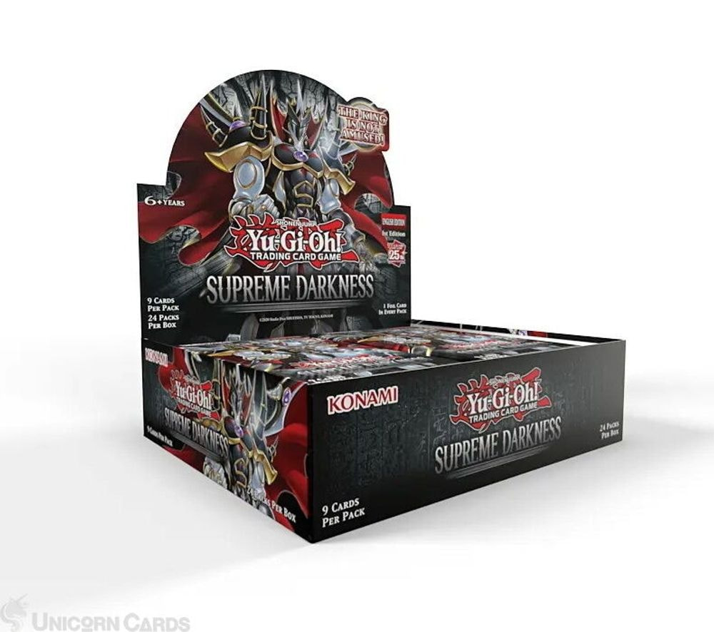 Yu-Gi-Oh! TCG: Supreme Darkness Booster Pack BOX