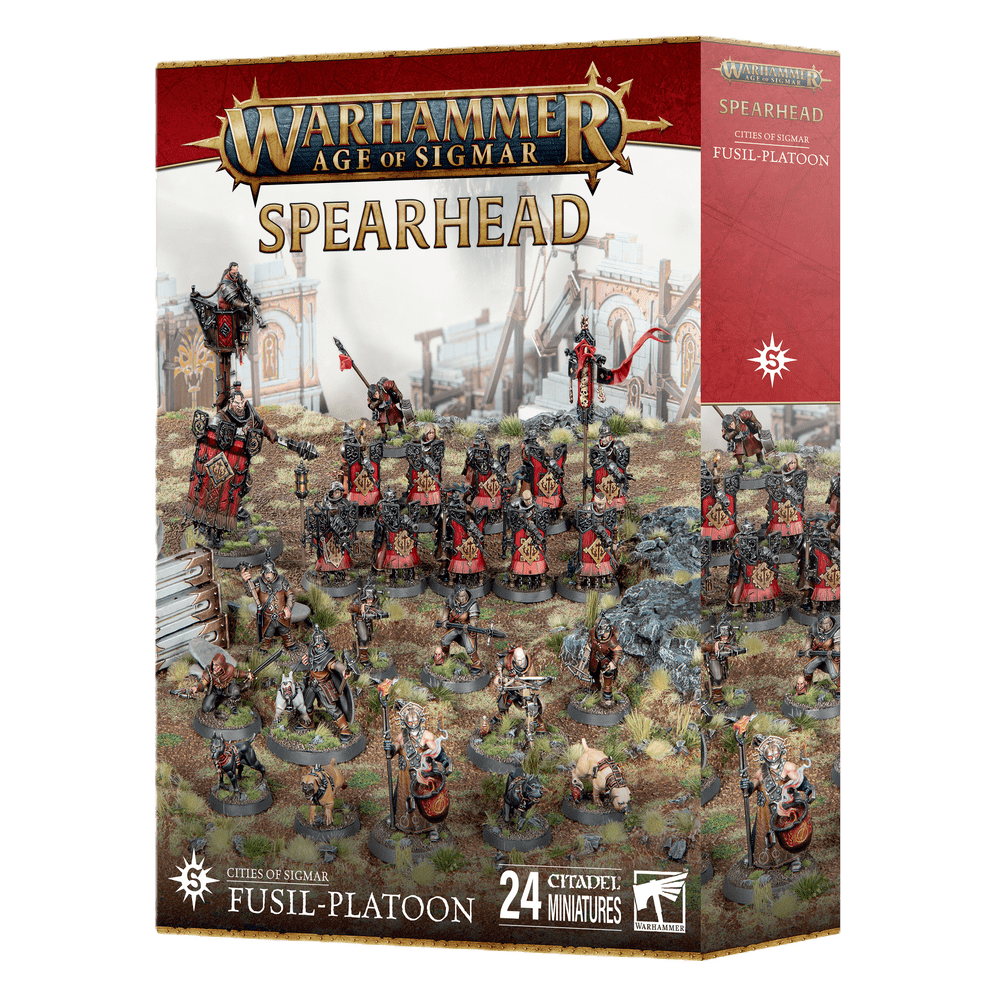 SPEARHEAD:CITIES OF SIGMAR FUSIL-PLATOON