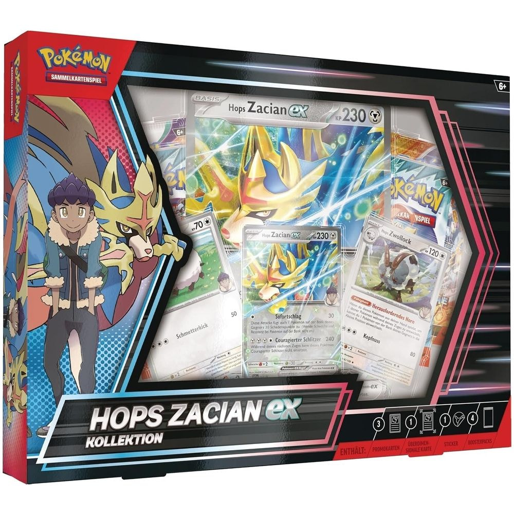 Pokémon TCG: Hops Zacian-ex Collection