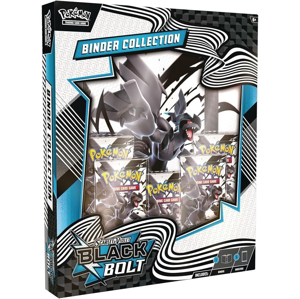 Pokemon TCG Scarlet & Violet 10.5 Black Bolt Binder Box