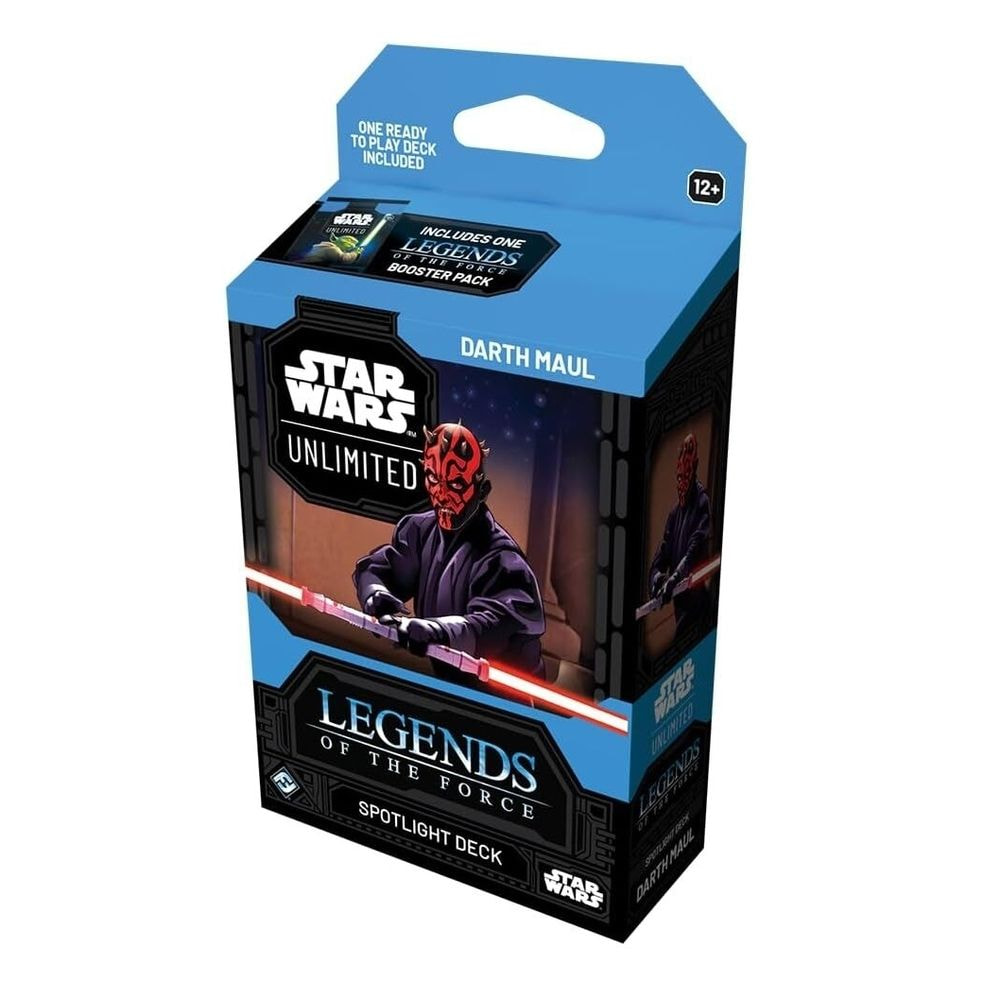 Star Wars: Unlimited TCG Legends of The Force Darth Maul Spotlight Deck