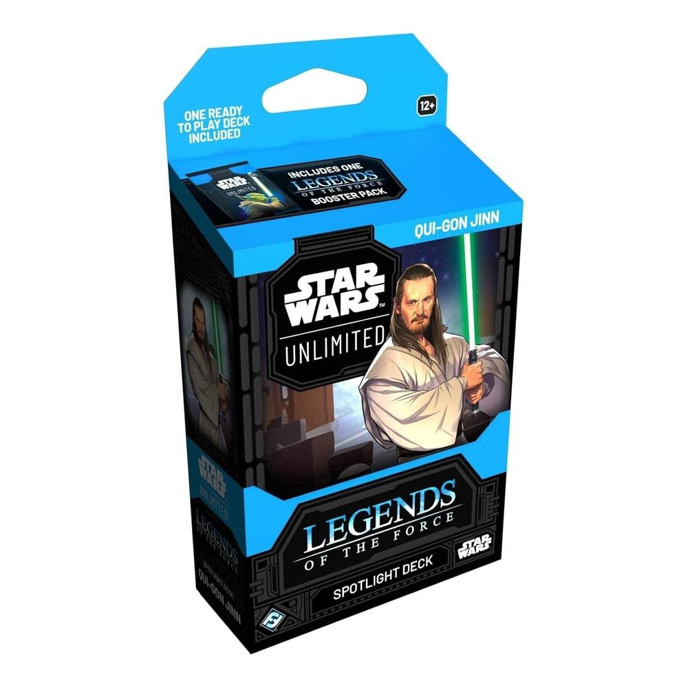 Star Wars: Unlimited TCG Legends of The Force Qui-Gon Jinn Spotlight Deck