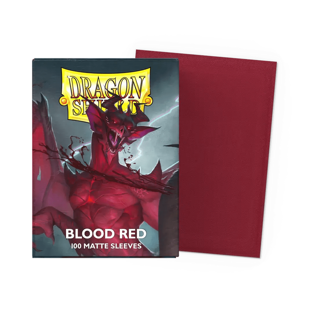 Blood Red - Matte Sleeves