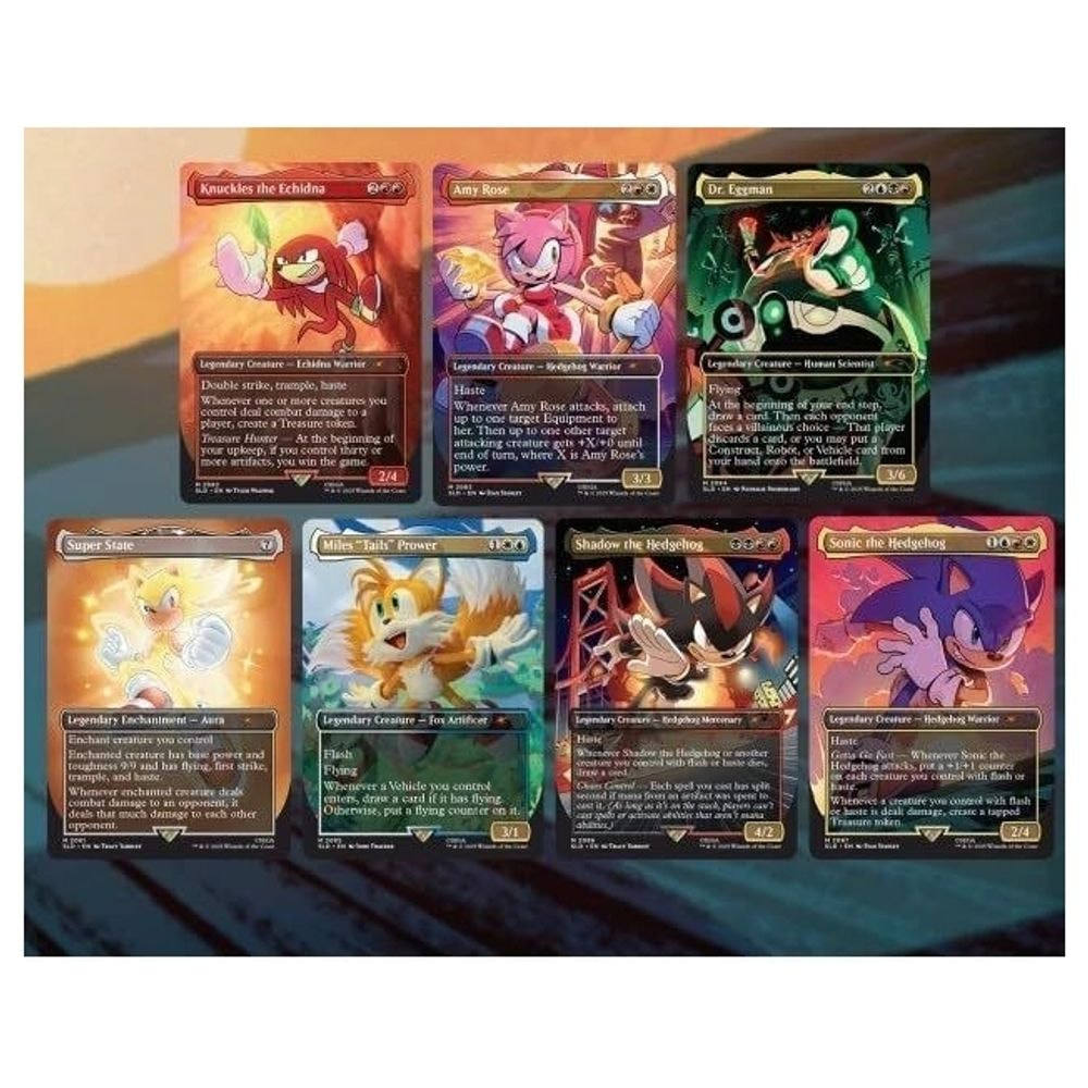 Magic: The Gathering - Secret Lair x Sonic The Hedgehog: Friends & Foes