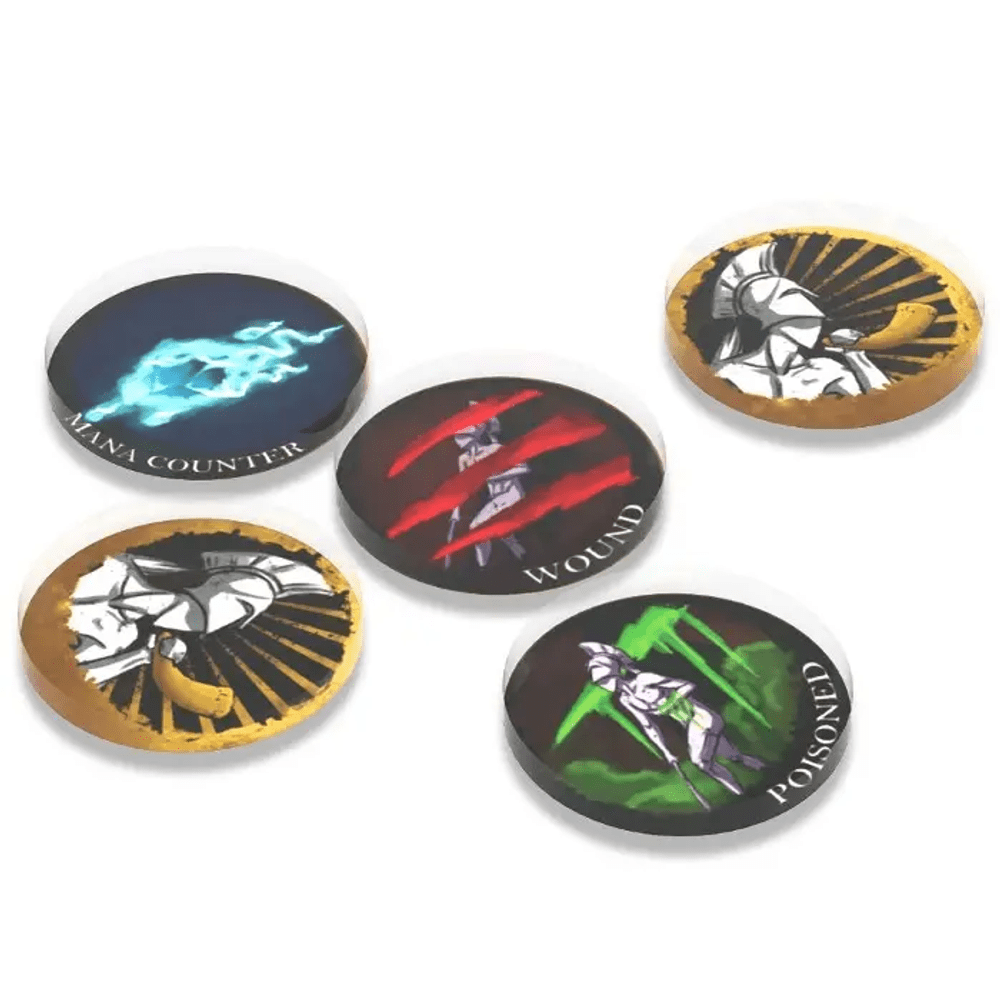 ELDFALL NW: Acrylic Tokens Set