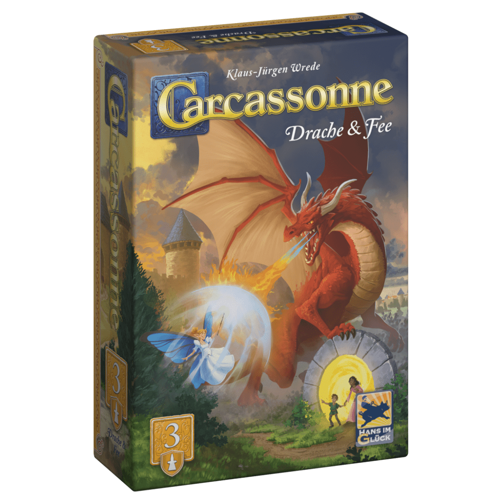Carcassonne Exp 3: Dragon & Fairy (Slovenska Izdaja)