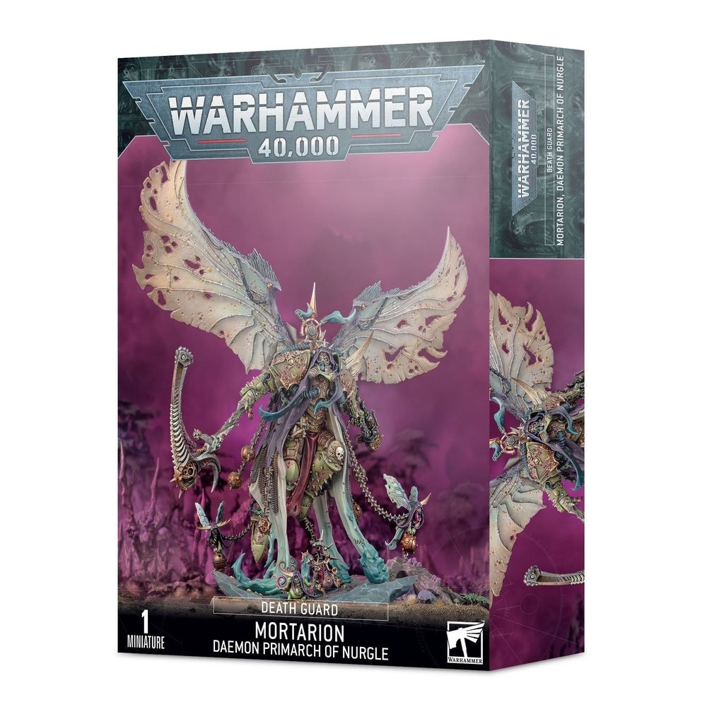 DEATH GUARD: MORTARION DAEMON PRIMARCH OF NURGLE