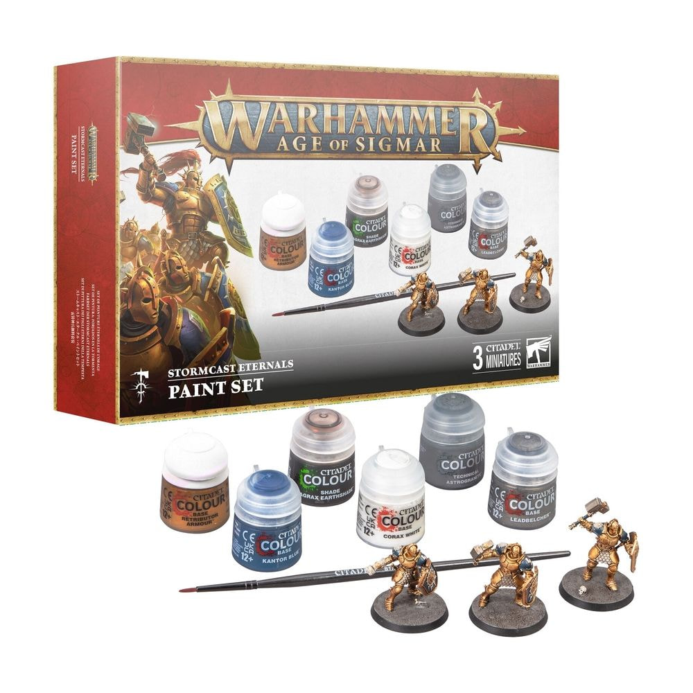 AGE OF SIGMAR: STORMCAST ETERNALS PAINTS SET