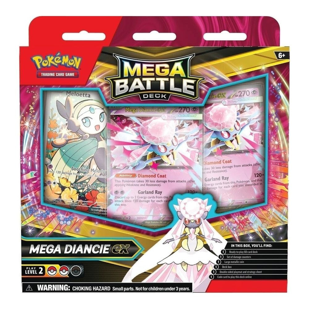 Pokemon TCG: Mega Diancie ex Battle Deck
