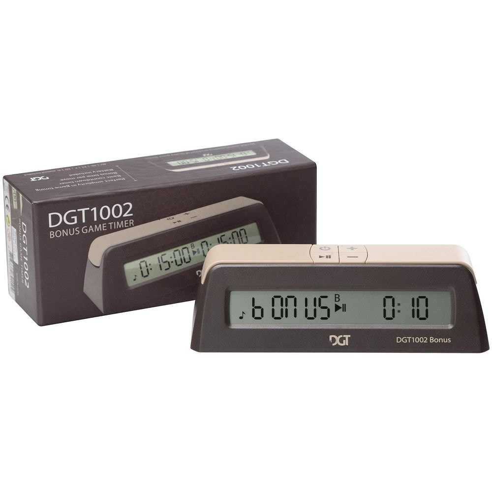 Chess-timer DGT 1002 Digital brown Bonus
