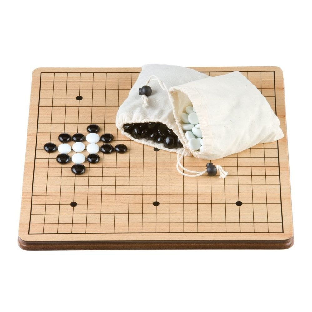 Go-Game 36 cm.MDF board/stones flats glass