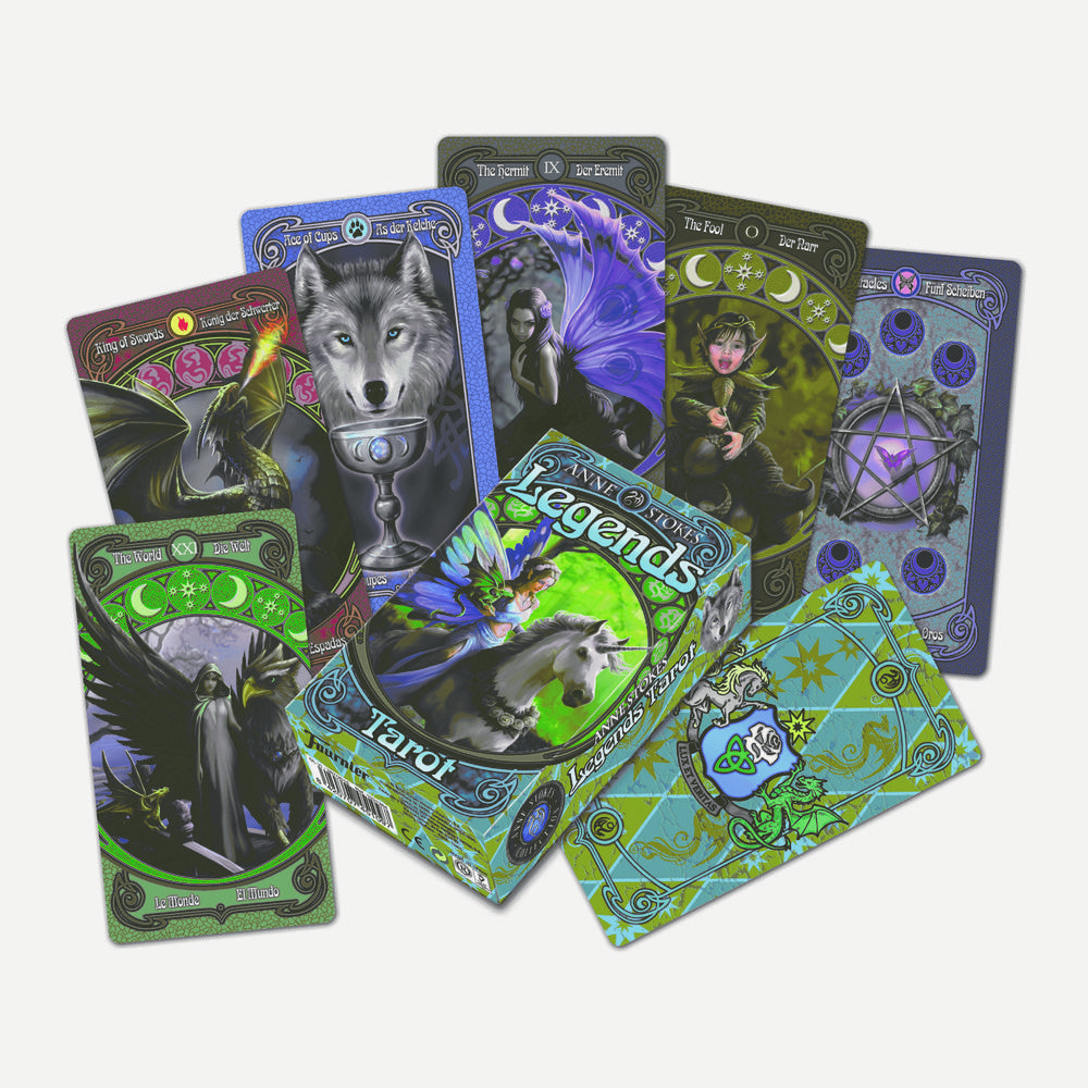 Tarot cards Anne Stokes Legends