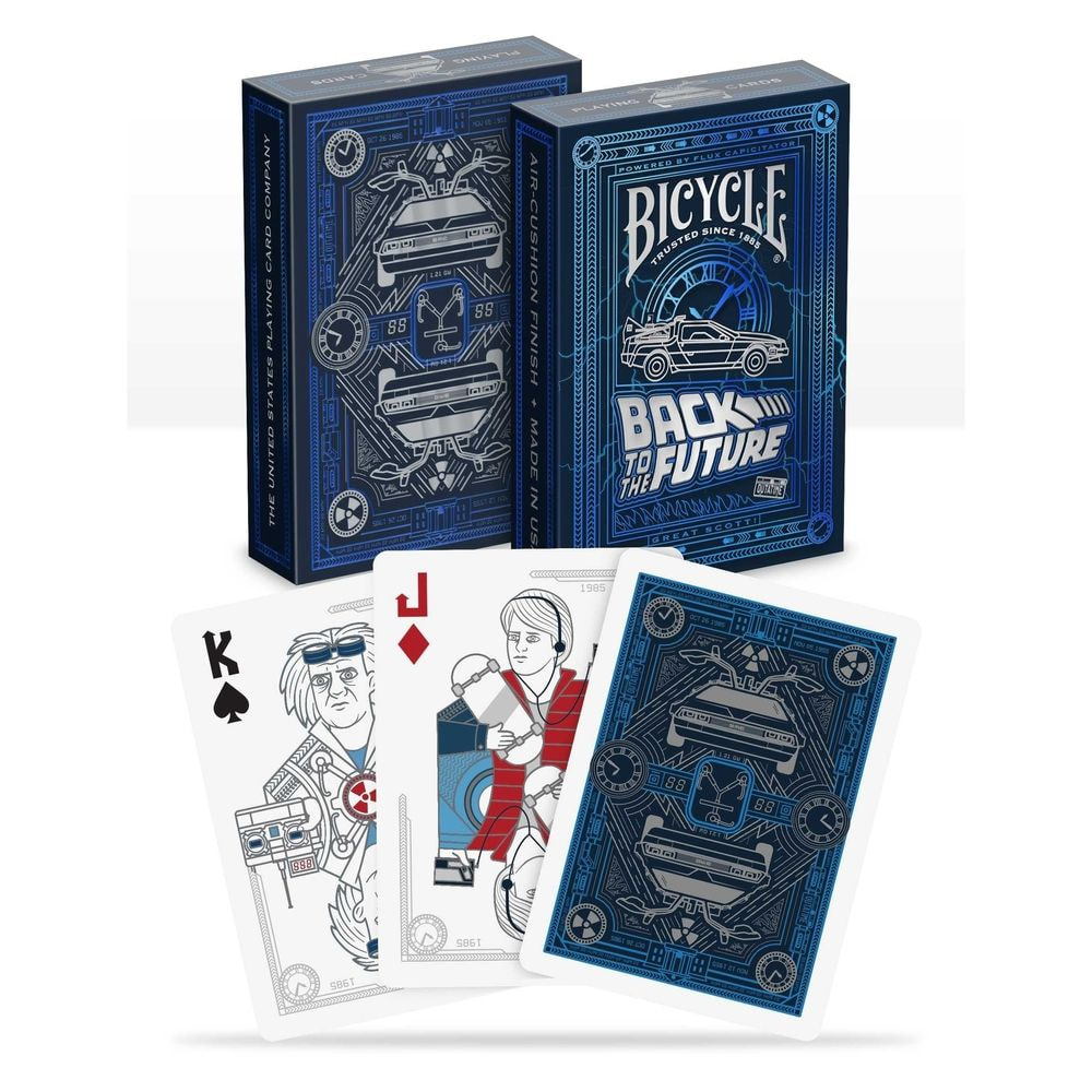 Poker cards Back to the Future
