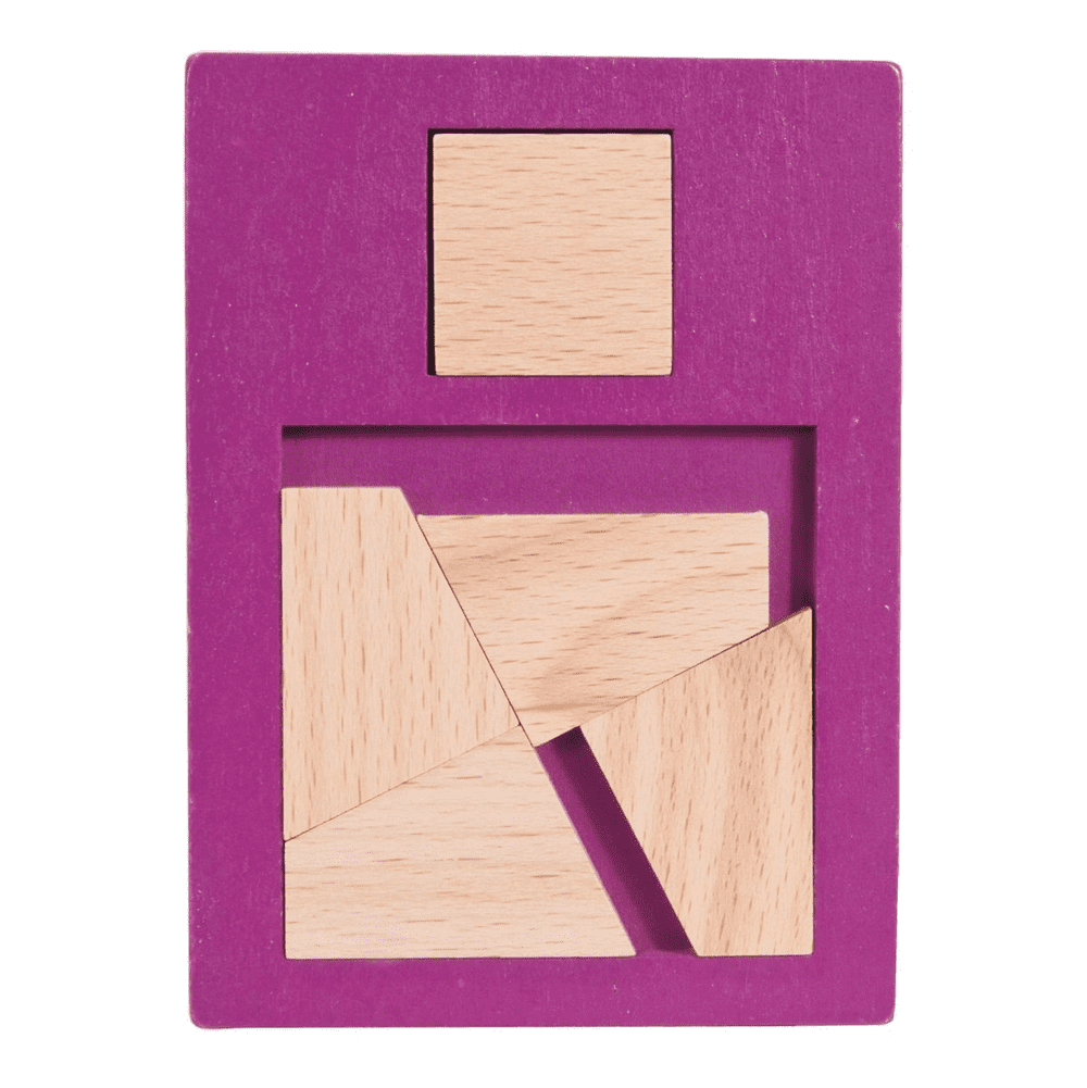 IQ-test 17101 extra piece veliki kvadrat - roza