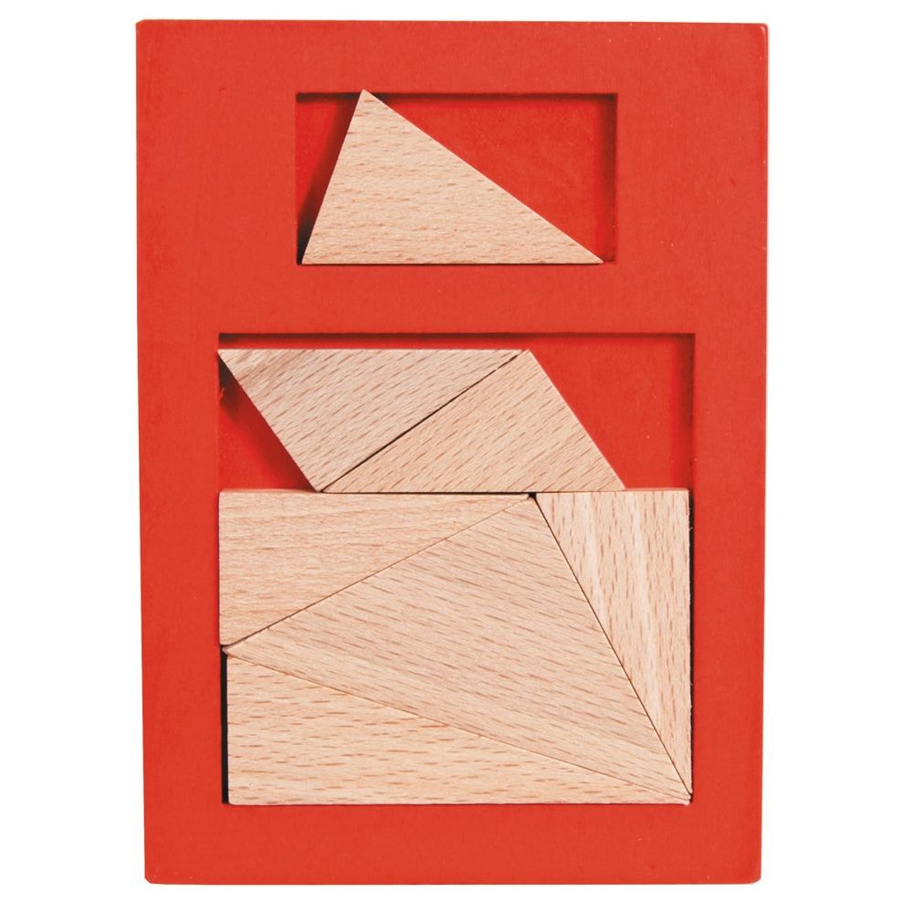 IQ-test 17104 extra piece trikotnik - rdeča