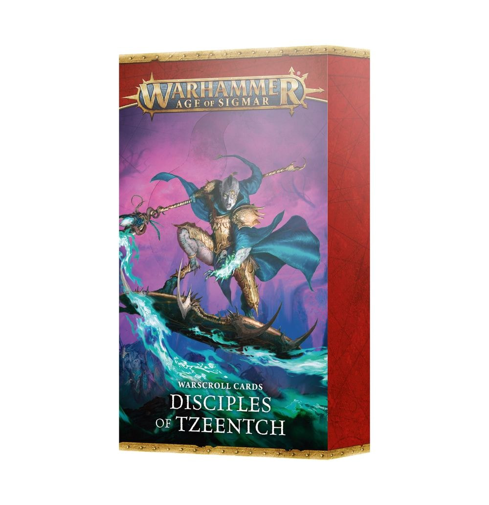 WARSCROLL CARDS: DISCIPLES  TZEENTCH ENG (PREDNAROČILO)