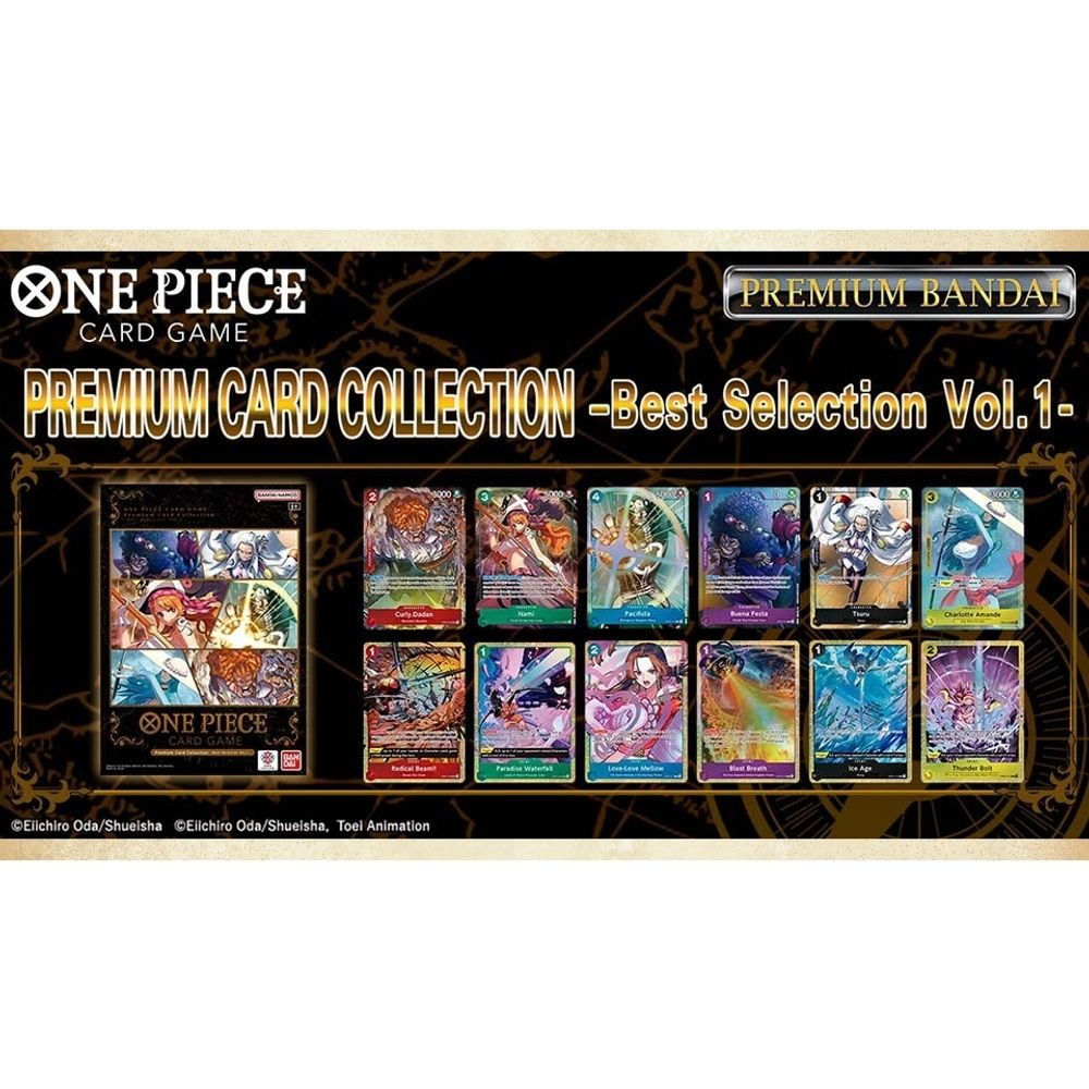 One Piece TCG PREMIUM BANDAI: Premium Card Collection -Best Selection Vol.1-