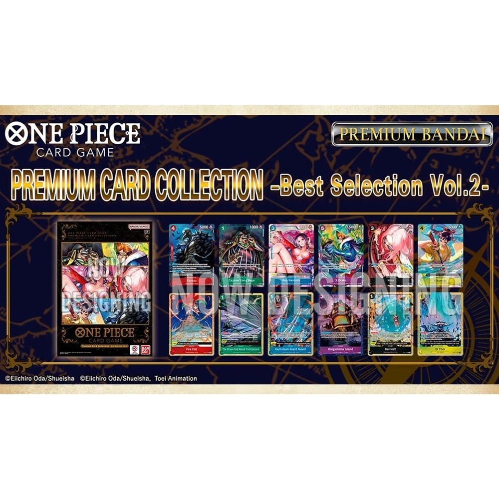 One Piece TCG PREMIUM BANDAI: Premium Card Collection -Best Selection Vol.2-