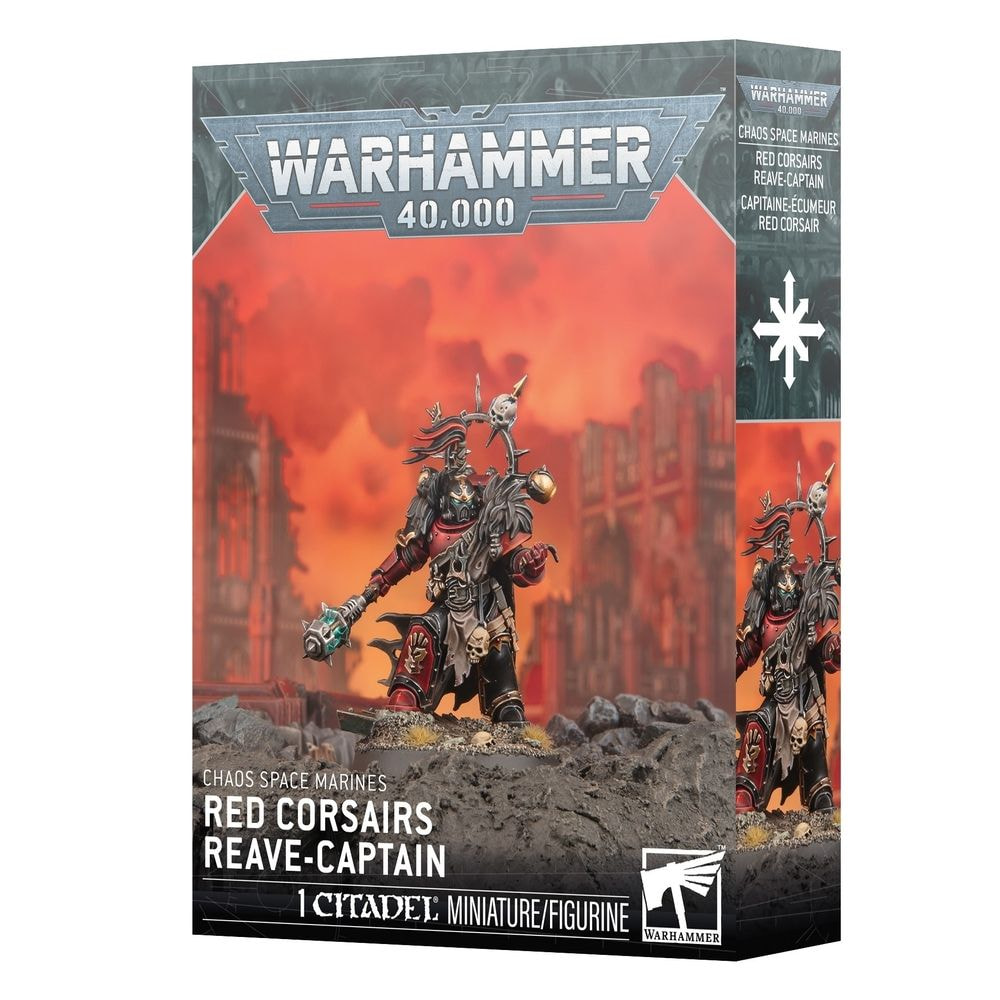 CHAOS SPACE MARINES: RED CORSAIRS REAVE-CAPTAIN