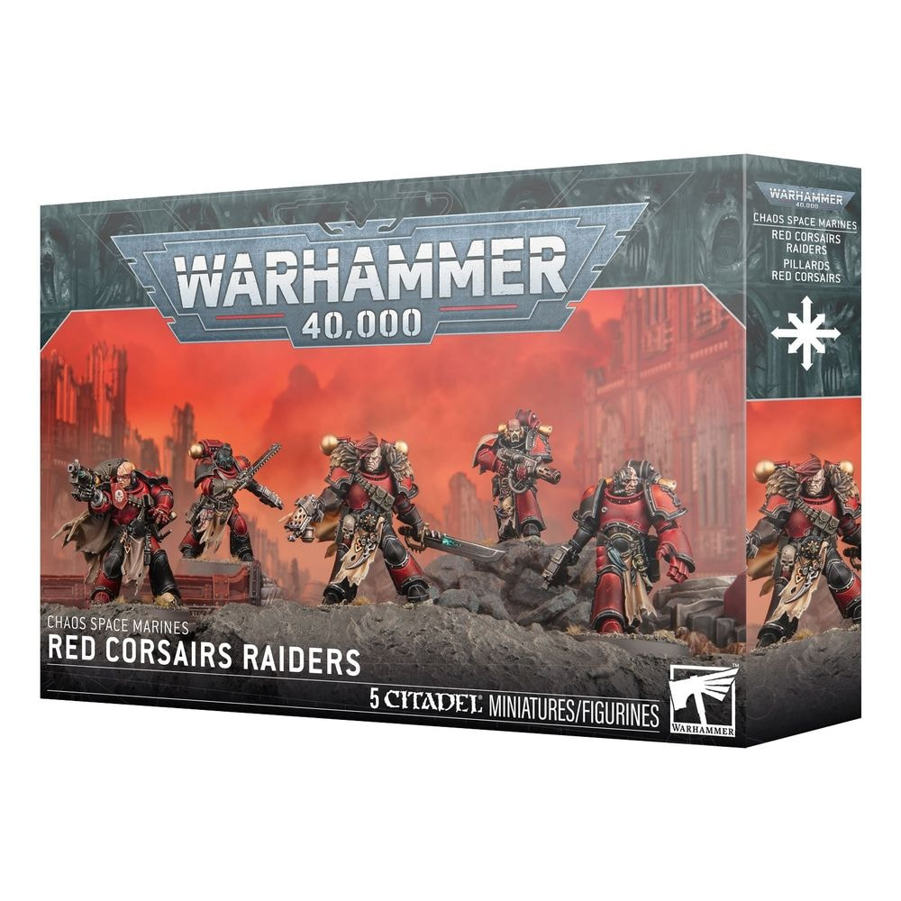 CHAOS SPACE MARINES: RED CORSAIRS RAIDERS