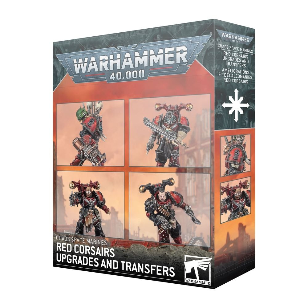 CHAOS SPACE MARINES: RED CORSAIRS UPGRADES & TRANSFERS