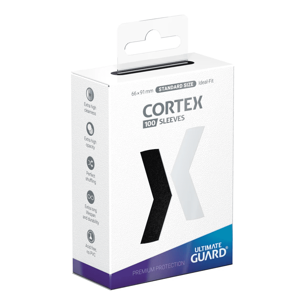 Ultimate Guard: Cortex Sleeves Standard Size (100) - Black