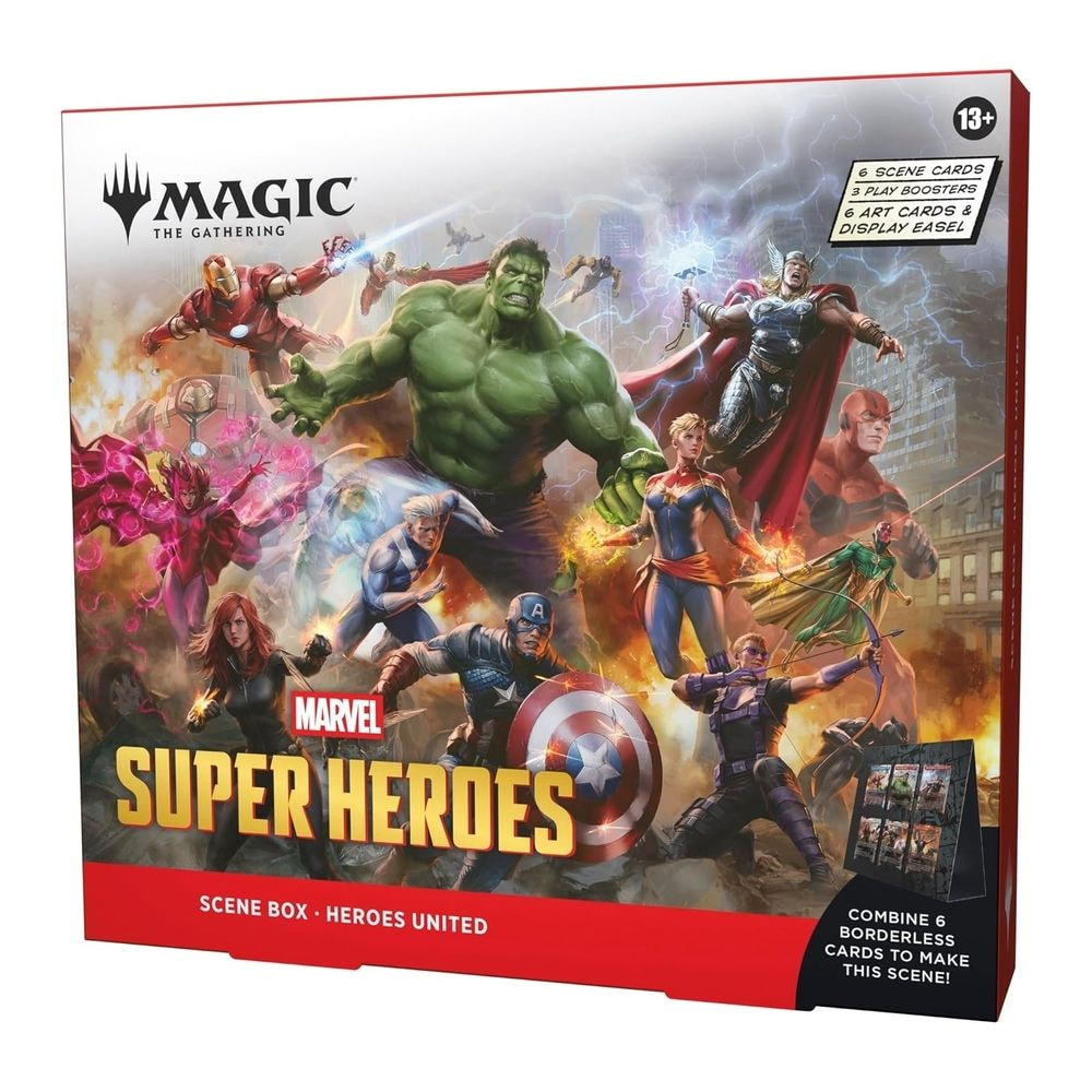 Magic: The Gathering - Marvel Super Heroes Scene Box - Heroes United