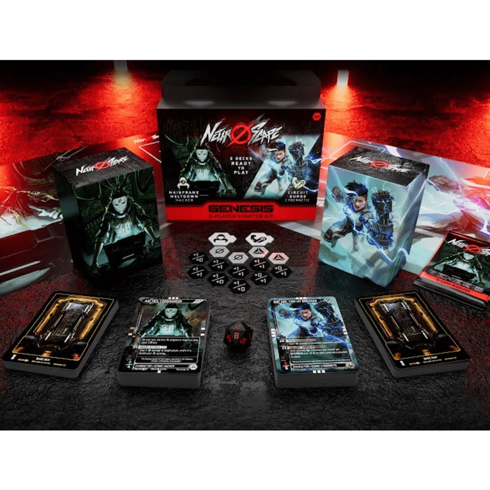 Neuroscape TCG: Genesis 2-Player Starter Kit - Hacker/Cybernetic (Unlimited Edition)