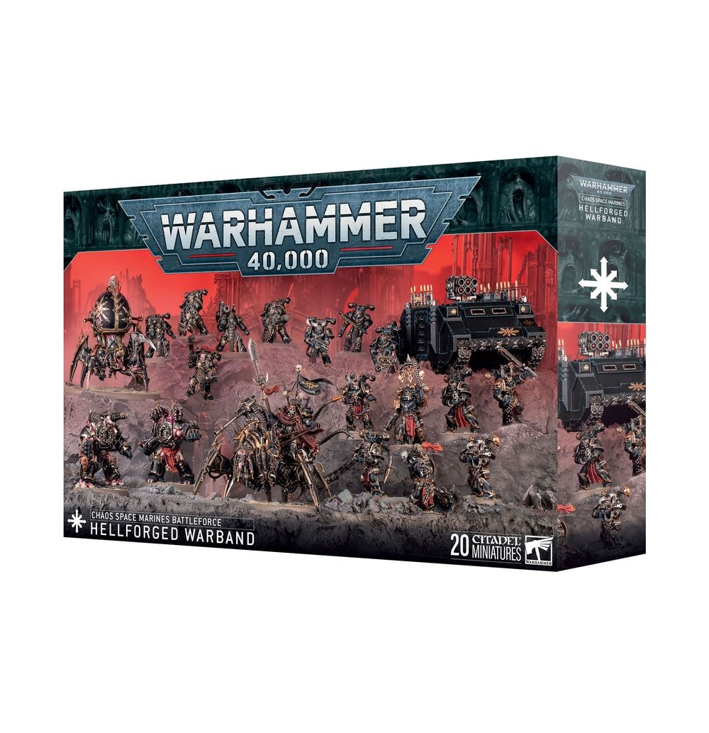CHAOS SPACE MARINES (BATTLEFORCE): HELLFORGED WARBAND