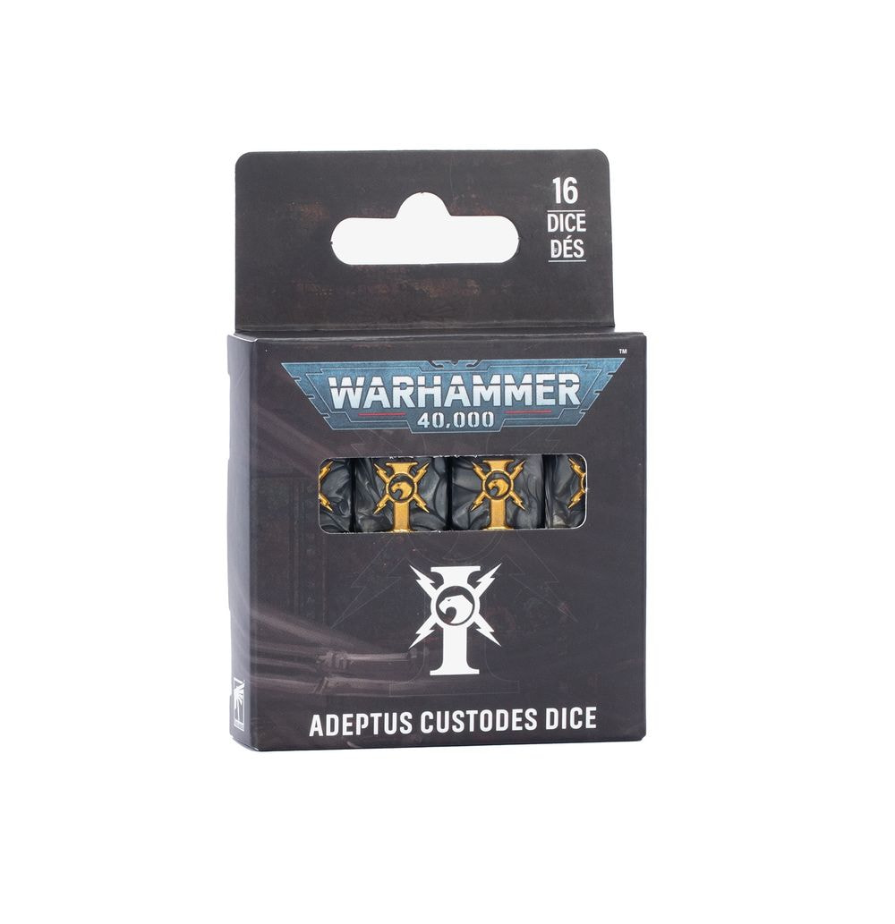 WARHAMMER 40000: ADEPTUS CUSTODES DICE (PREDNAROČILO)