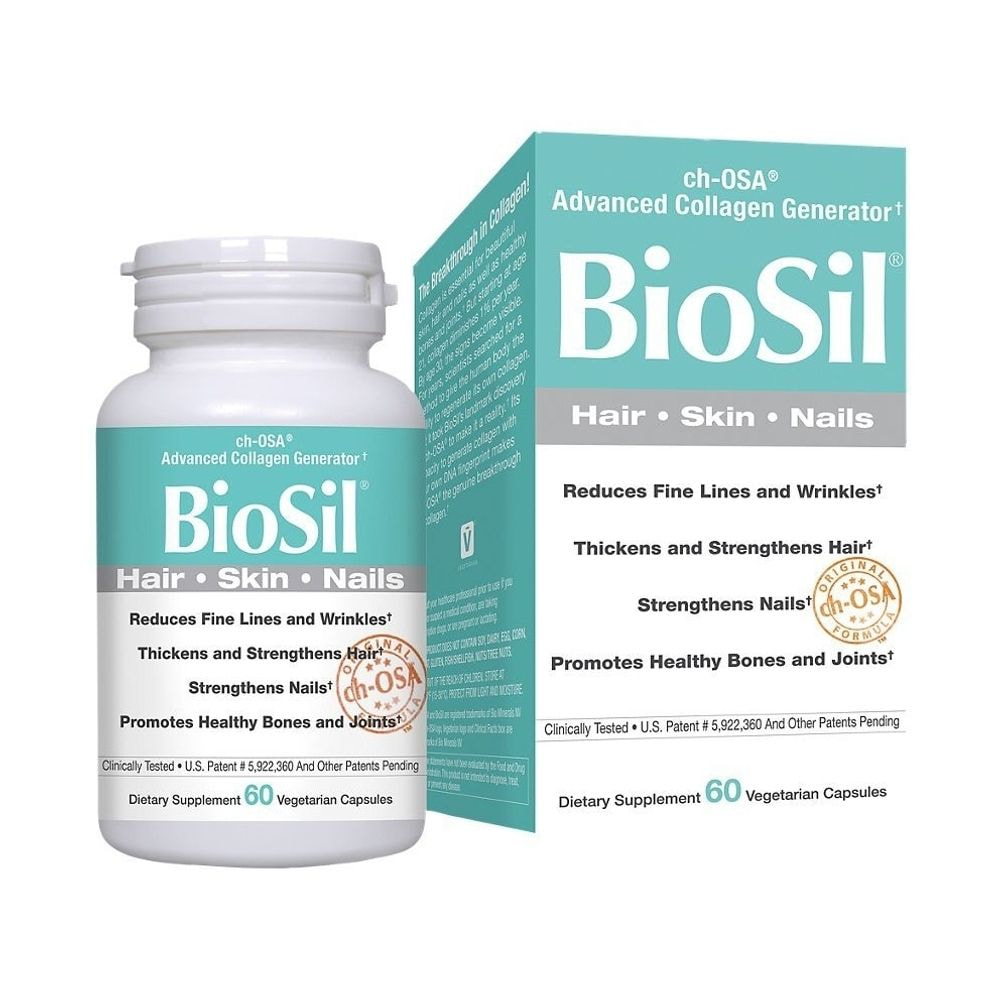 Biosil 60 collagen formation capsules