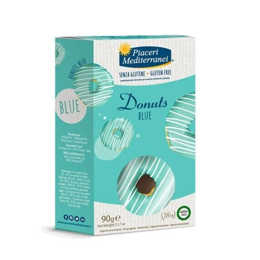 PIACERI MEDITERRANEI DONUTS MODRI, (2 x 45 g) 90 g PIACERI MEDITERRANEI DONUTS MODRI, (2 x 45 g) 90 g