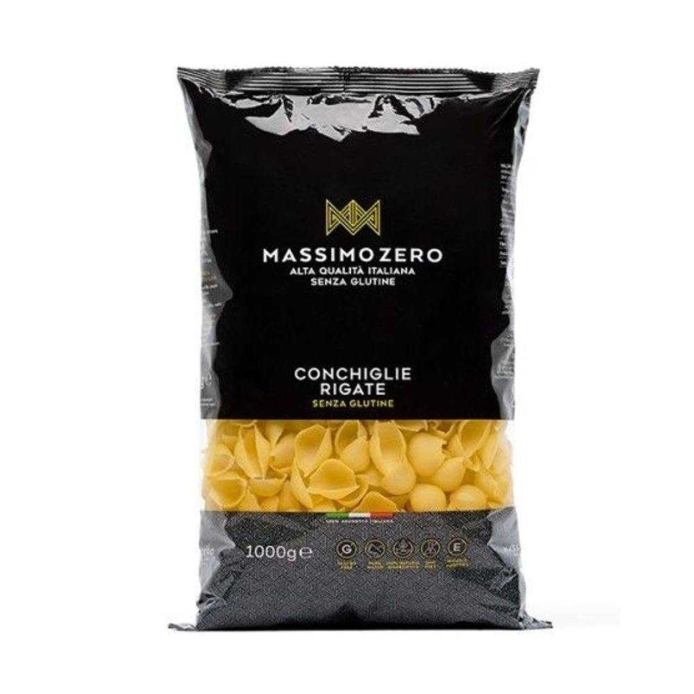 MASSIMO ZERO ŠKOLJKICE (CONCHIGLIE RIGATE), 1 KG