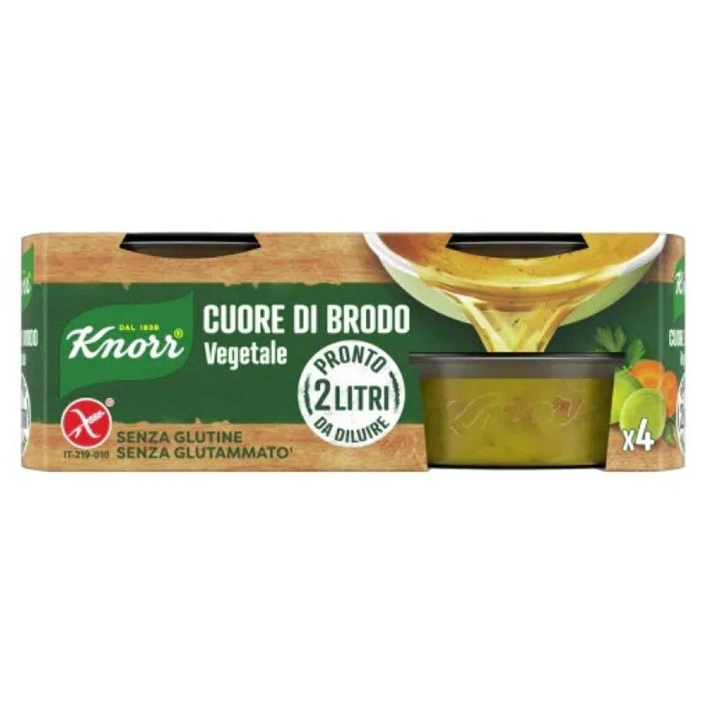 KNORR ZELENJAVNA JUŠNA OSNOVA (4 X 28 g), 112 g