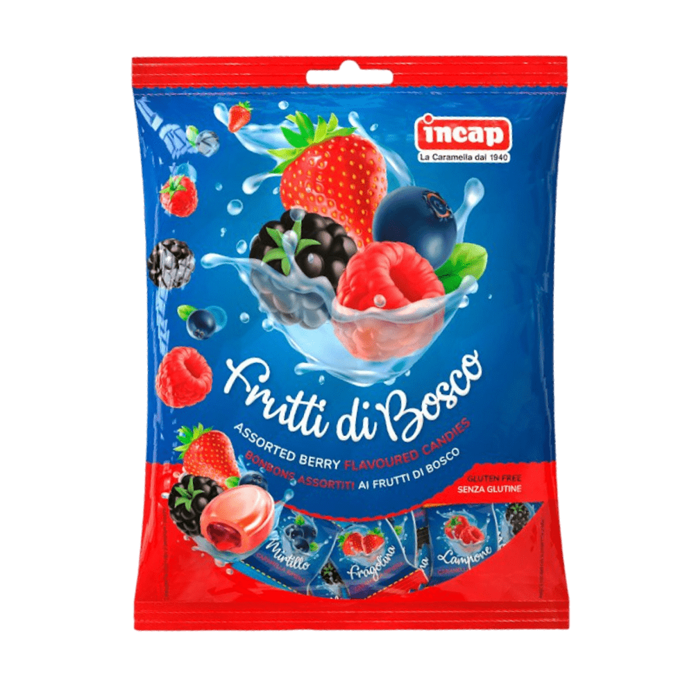 INCAP TRDI POLJNENI BONBONI GOZDNI SADEŽI, 200 g